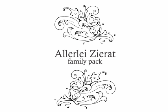 Allerlei Zierat Family: A Century of Ornamental Design