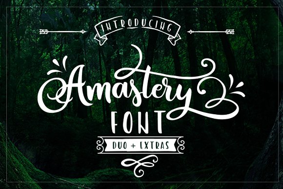 Amastery Font Duo: A Designer's Guide to This Creative Typeface