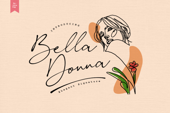 Bella Donna: The Slim, Delicate Script for Elegant Design