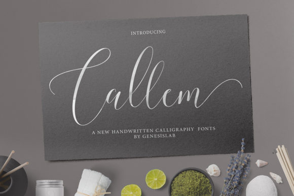 Callem Script: Bringing Authentic Handwriting to Your Designs