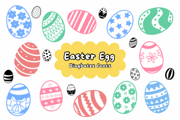 Easter Egg: A Charming Typeface for Whimsical Designs