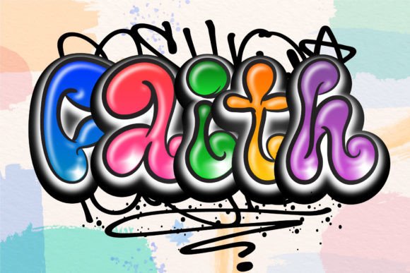 Faith: The Urban Color Font for Bold Creators