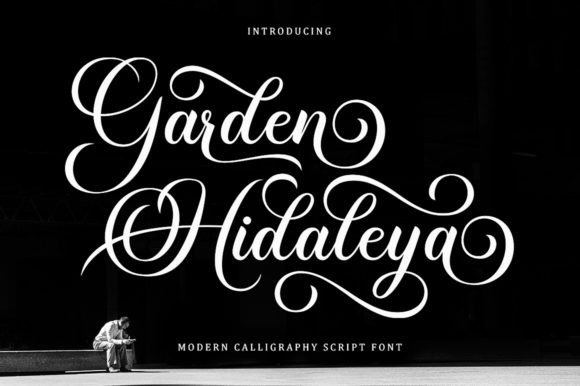 Garden Hidaleya: A Font That Feels Like a Handwritten Letter