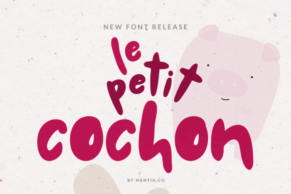 Le Petit Cochon: A Creative Font for Distinctive Branding
