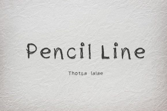 Pencil Line: A Font with Natural, Whimsical Character