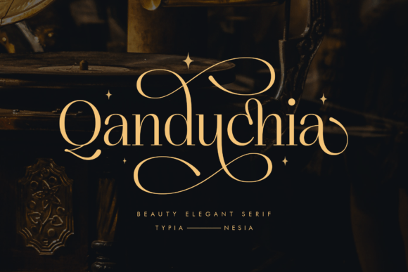 Qanduchia: A Serif Font for Modern Luxury
