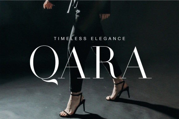 Qara: A Font for Modern Luxury and Refined Branding