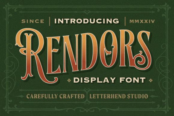 Ronders: A Typeface with Vintage Soul and Modern Strength