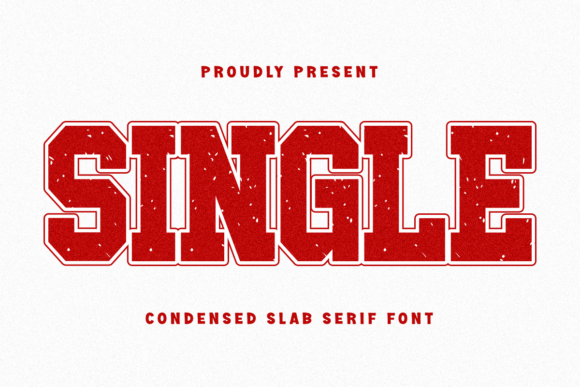 Single: The Condensed Slab Serif for Athletic Branding