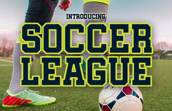 Soccer League: The Athletic Font for Bold Branding