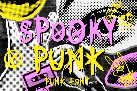 Spooky Punk: Capturing Rebellious Energy in Your Design