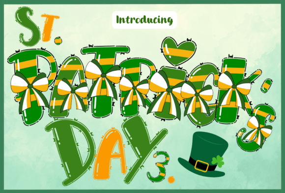 St. Patrick's Day3: A Festive Font for Irish-Inspired Designs