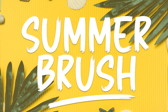 Summer Brush: An Elegant Script for Authentic Design